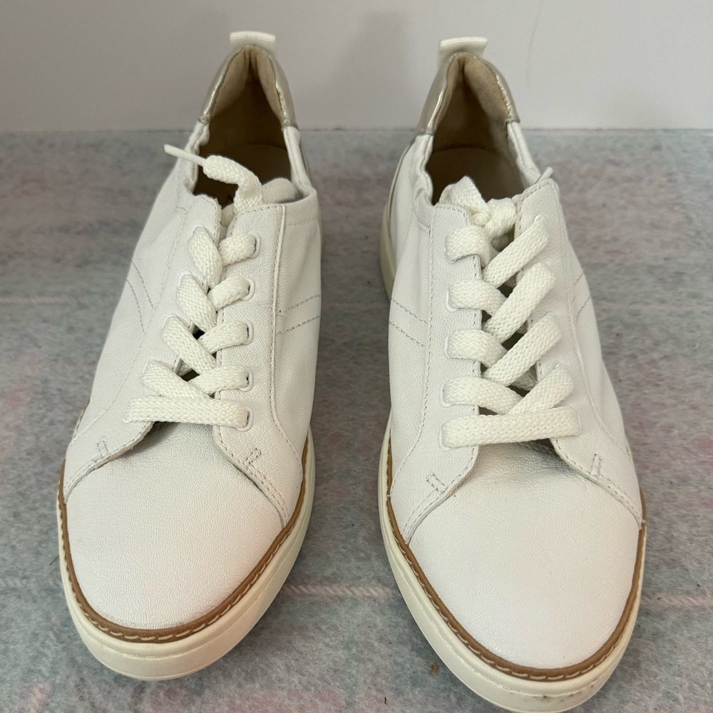 Naturalizer Zoey Comfort Sneakers Leather White 9M - Picture 3 of 7